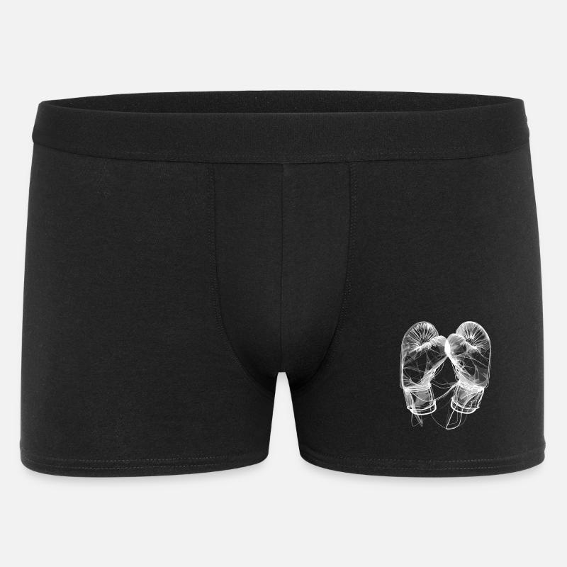 Gants de boxe Line Art - Boxer Homme - noir