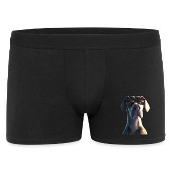 Great Dane Hatz Male Saupacker Great Dane - Men's Boxer Shorts - black - Front
