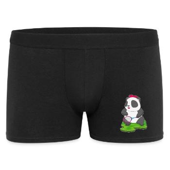 Raquette de tennis Panda - Boxer Homme - noir - Devant