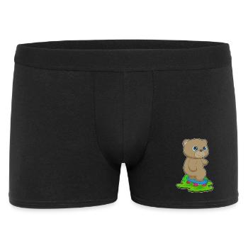 Ours Skater Planche à roulettes - Boxer Homme - noir - Devant