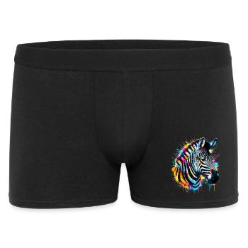Zèbre - Boxer Homme - noir - Devant