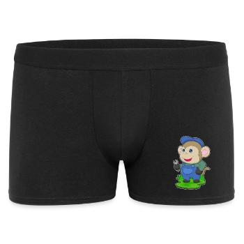 Atelier de Clé à Molette Mécanique Singe - Boxer Homme - noir - Devant