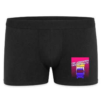 Legends of the asphalt - Men's Boxer Shorts - black - Front