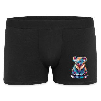 Koala - Men's Boxer Shorts - black - Front