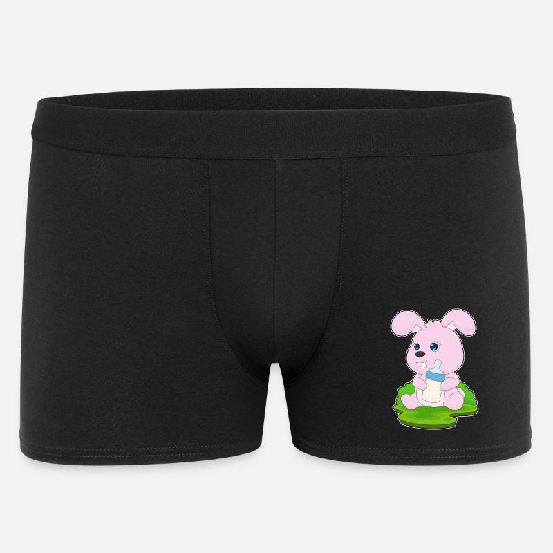 Bunny Lait de biberon - Boxer Homme - noir