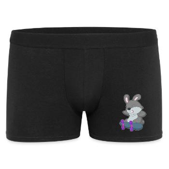 Bunny Skater Skateboard - Boxer Homme - noir - Devant