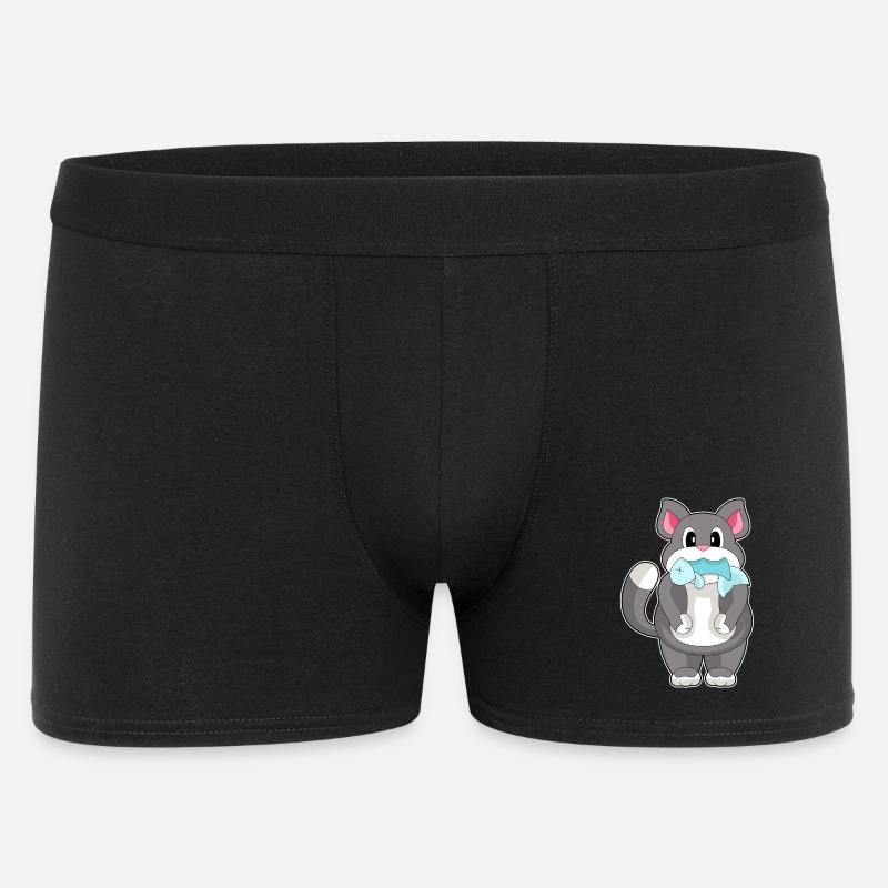 Poisson-chat - Boxer Homme - noir
