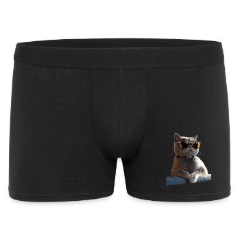 British Shorthair Cat BKH Cat Mom Cute Cats - Men's Boxer Shorts - black - Front