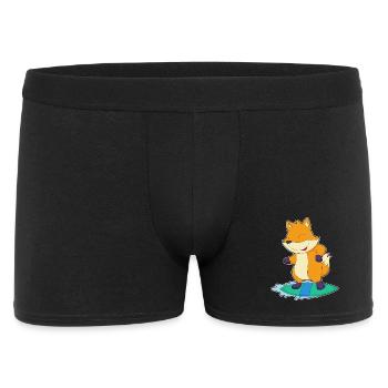 Fox Surfing Surfboard Summer - Men's Boxer Shorts - black - Front