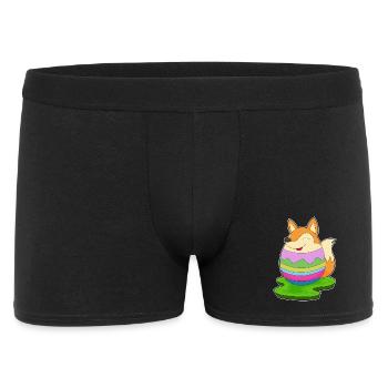 Oeuf de Pâques Fox - Boxer Homme - noir - Devant