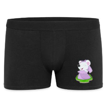 Maus Braut Schleier Hochzeit - Männer Boxer Shorts - Schwarz - Vorne