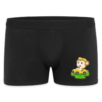 Monkey Car - Men's Boxer Shorts - black - Front