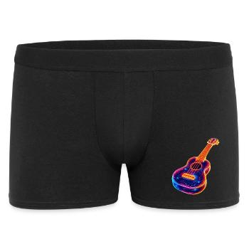 Ukulele Synthwave - Men's Boxer Shorts - black - Front