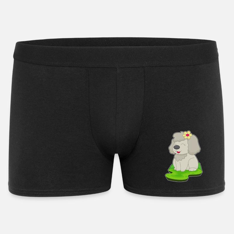 Fleur de chien - Boxer Homme - noir