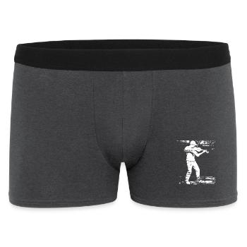 Croquis de violoniste - Boxer Homme - charbon - Devant