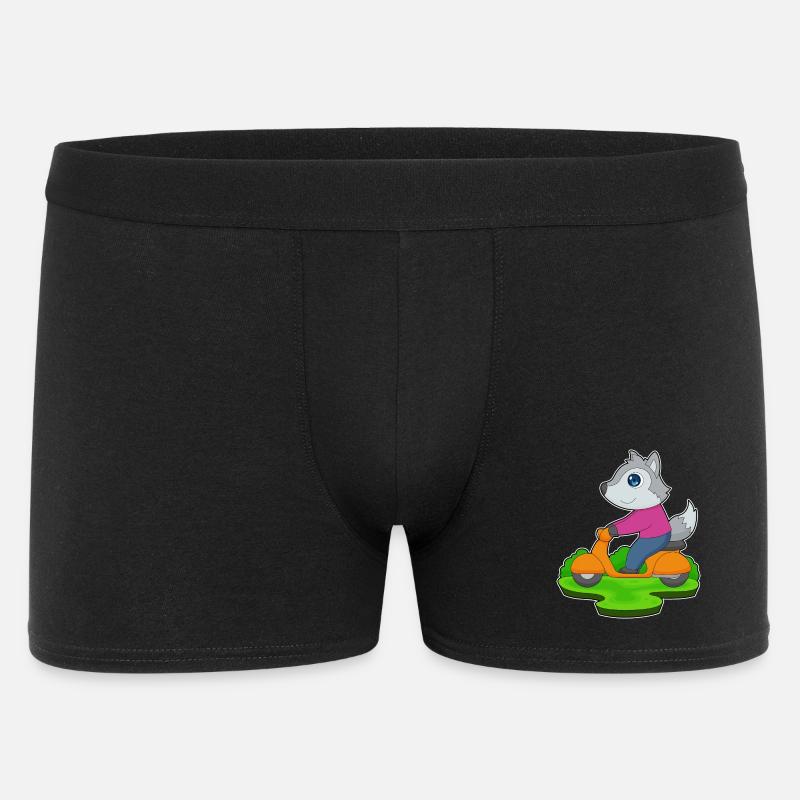 Trottinette Wolf - Boxer Homme - noir