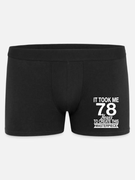 Il m’a fallu 78 ans pour créer ce chef-d’œuvre - Boxer Homme - noir