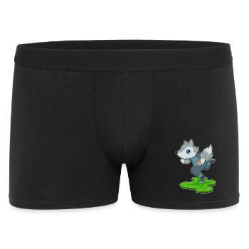 Wolf American Football Sports - Men's Boxer Shorts - black - Front