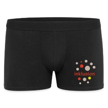 Inklusion - Männer Boxer Shorts - Schwarz - Vorne