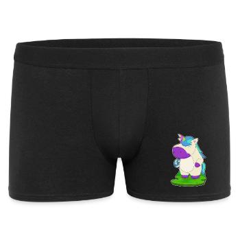 Unicorn Volleyball Player Volleyball - Men's Boxer Shorts - black - Front