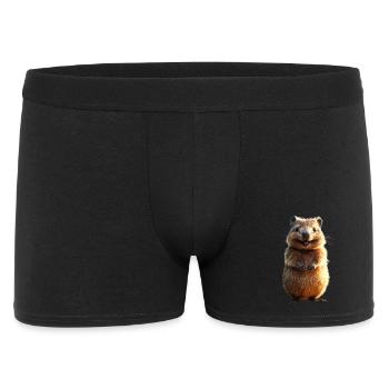 Quokka Be Quokka Heureux Australie Sourire Quokkas - Boxer Homme - noir - Devant
