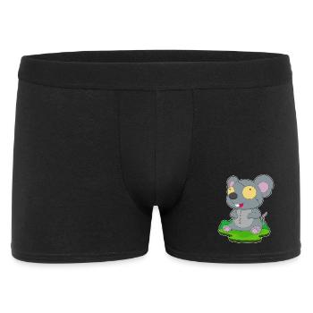 Mouse Halloween Zombie - Men's Boxer Shorts - black - Front
