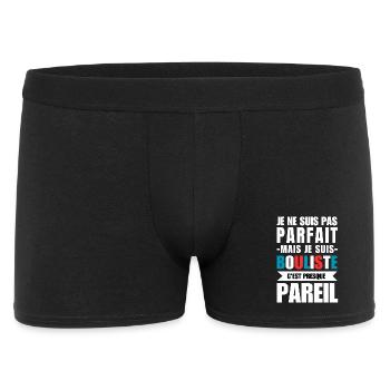I'm not perfect, but I'm a bowler. - Men's Boxer Shorts - black - Front