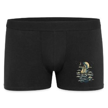 Graphic Sailing - Men's Boxer Shorts - black - Front