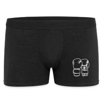 Croquis de gants de boxe - Boxer Homme - noir - Devant