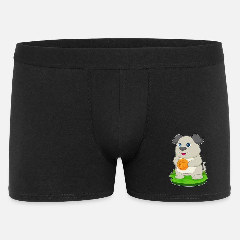 Chien Basketteur Basketteur - Boxer Homme - noir