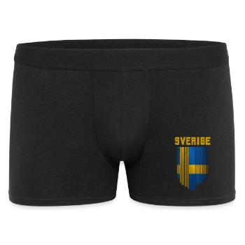 Drapeau de la Suède, fierté suédoise - Boxer Homme - noir - Devant