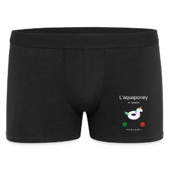 The aquapony is calling me, I have to go! - Men's Boxer Shorts - black - Front
