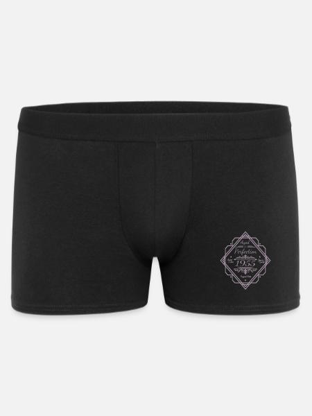 Millésime d’anniversaire 1955 - Boxer Homme - noir