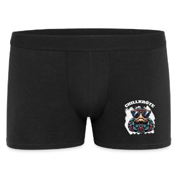 Art collectif de la tortue avec des lunettes de soleil - Boxer Homme - noir - Devant