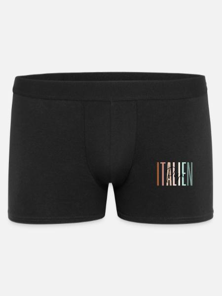 Italien Urlaub Pisa Städtereise Geschenk - Männer Boxer Shorts - Schwarz
