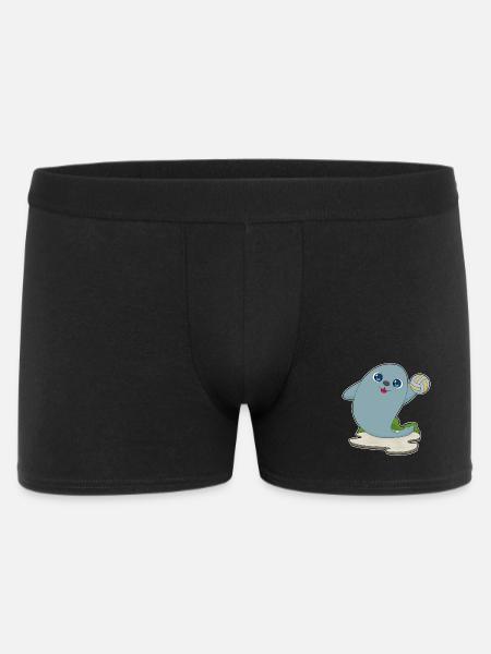 Seal Volleyball Player Volleyball - Men's Boxer Shorts - black