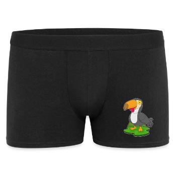 Toucan Halloween Zombie - Men's Boxer Shorts - black - Front