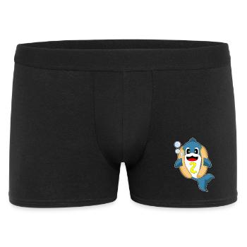 Hot-dog Dolphin - Boxer Homme - noir - Devant