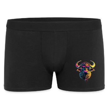 Buffalo Cape Buffalo Safari African Buffalo - Men's Boxer Shorts - black - Front