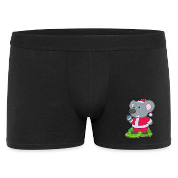 Mouse Christmas Christmas Ball - Men's Boxer Shorts - black - Front