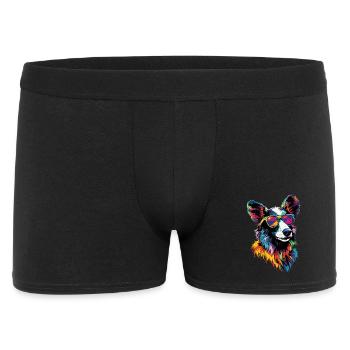 Australian Shepherd Dog Lover Cute Aussie - Men's Boxer Shorts - black - Front