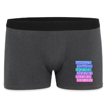Fir - Men's Boxer Shorts - charcoal grey - Front