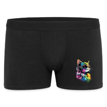 Chat Ragdoll Chat Ragdoll Chat Mignon Chats Ragdoll - Boxer Homme - noir - Devant