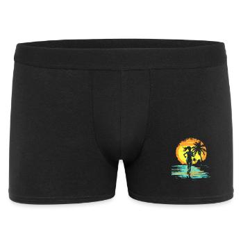Coureur - Boxer Homme - noir - Devant
