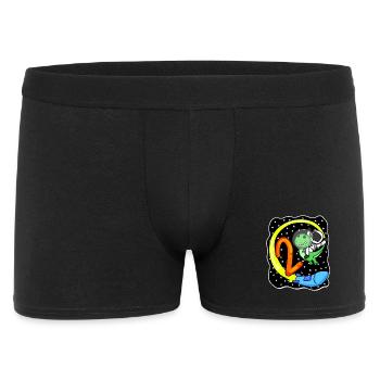 2 Motif d’anniversaire astronaute - Deux ans - Boxer Homme - noir - Devant