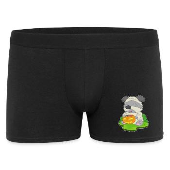 Dog Halloween Mummy - Men's Boxer Shorts - black - Front