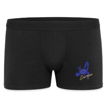 Flag of Europe, European pride - Men's Boxer Shorts - black - Front