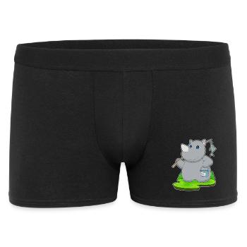 Pêche au poisson pêcheur rhinocéros - Boxer Homme - noir - Devant
