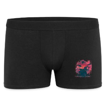 Vintage Drum Look - Men's Boxer Shorts - black - Front