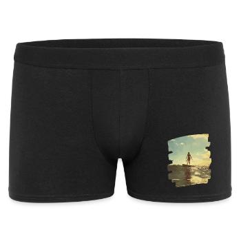 Stand-up paddle SUP - Boxer Homme - noir - Devant
